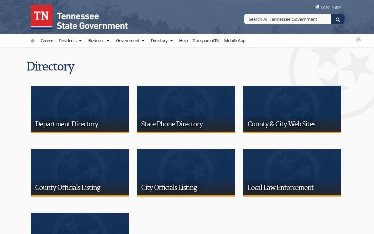 Tullahoma people directories Tennessee state employee and agency hub